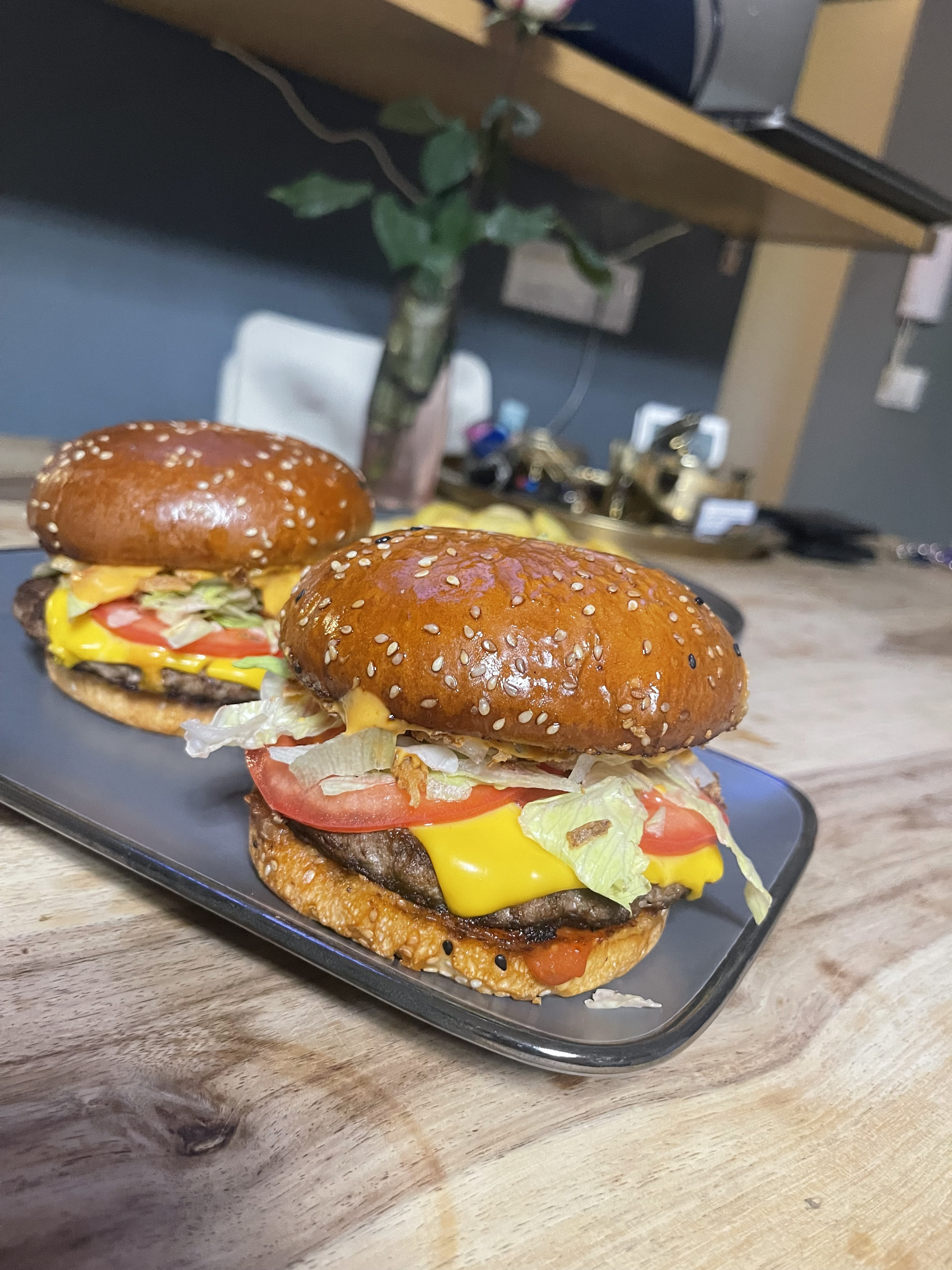 Classic Burgers with Impressive Construction and Solid Presentation