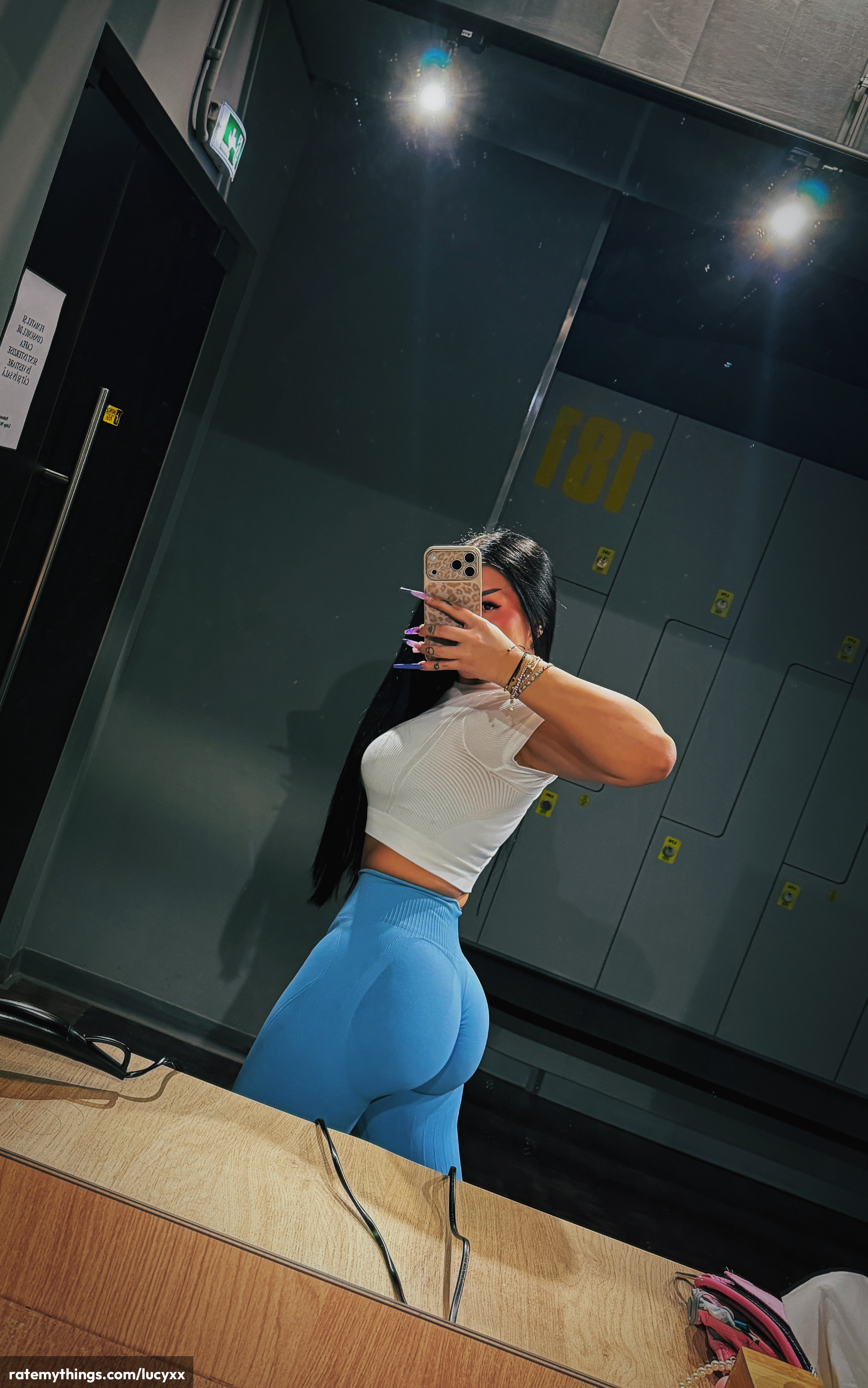 Bold Color Blocking Works With Athletic Gym Confidence