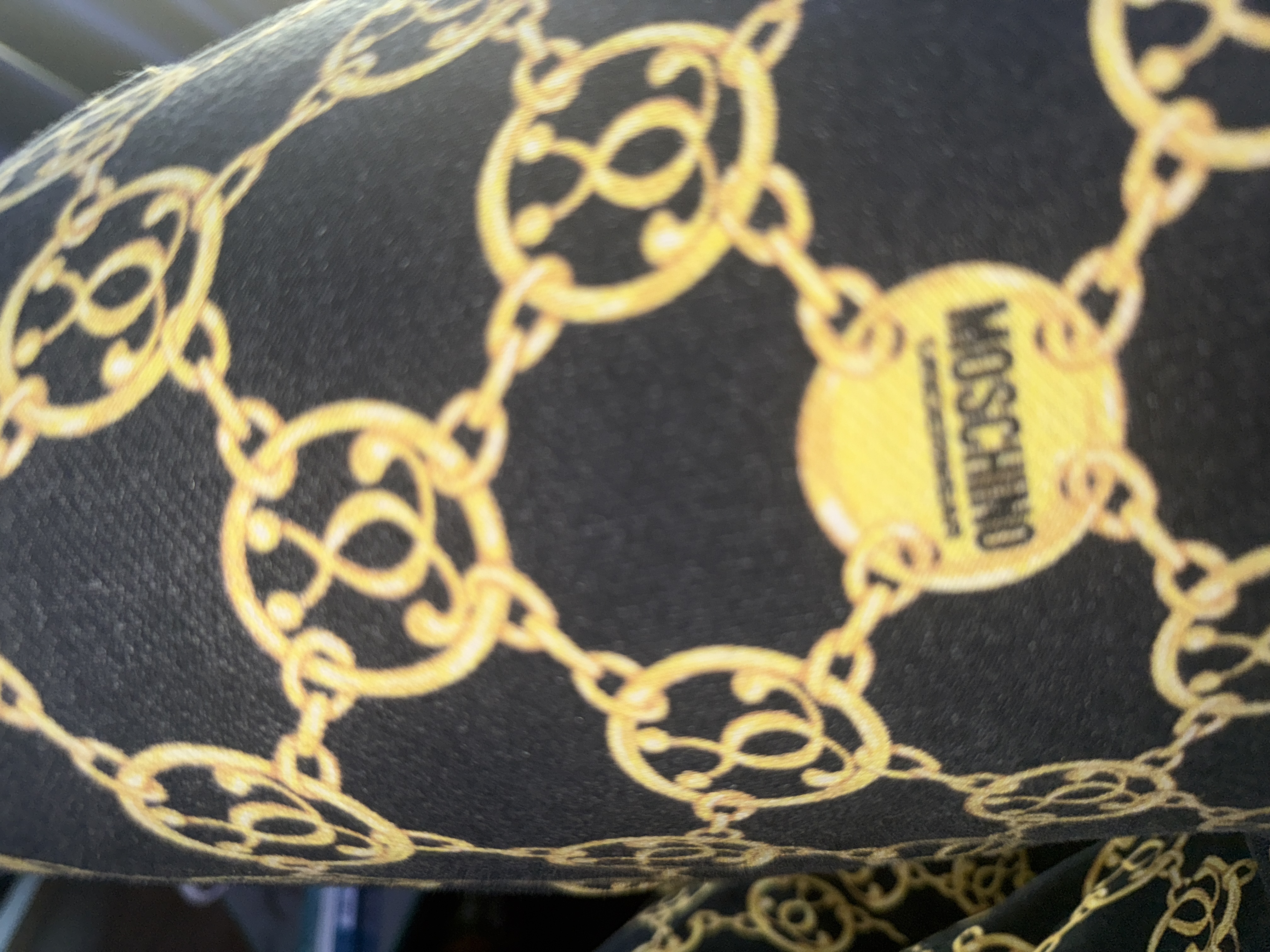 Luxurious Gold on Black Elegance