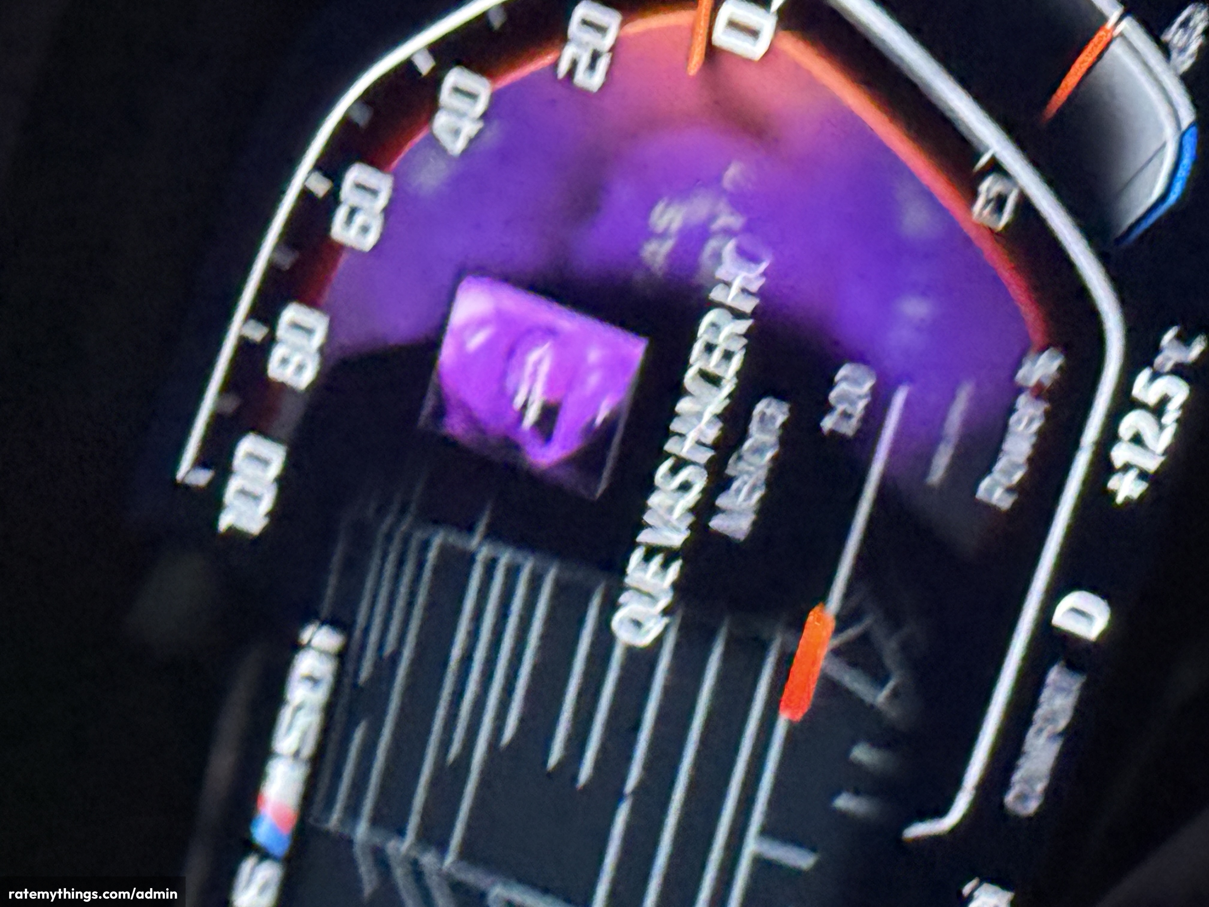 Vibrant Dashboard Dreams in Purple Haze