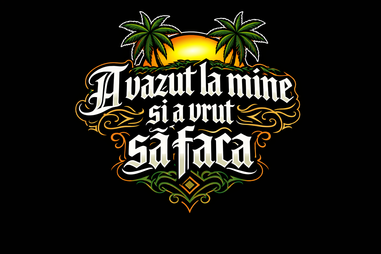 Tropical Gothic Vibes Done Right!