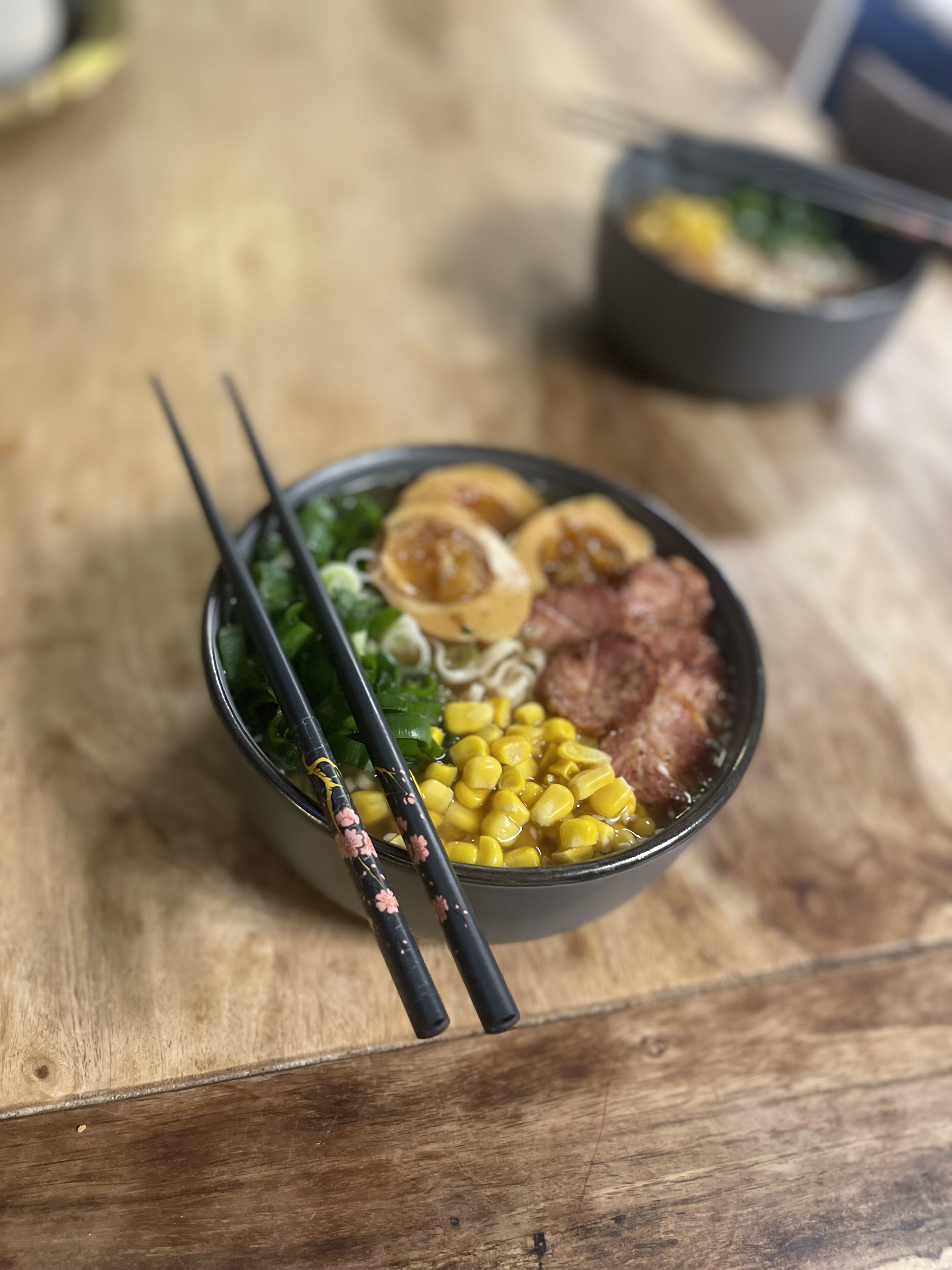 Ramen Bowl Shows Balance But Needs Lighting Refinement