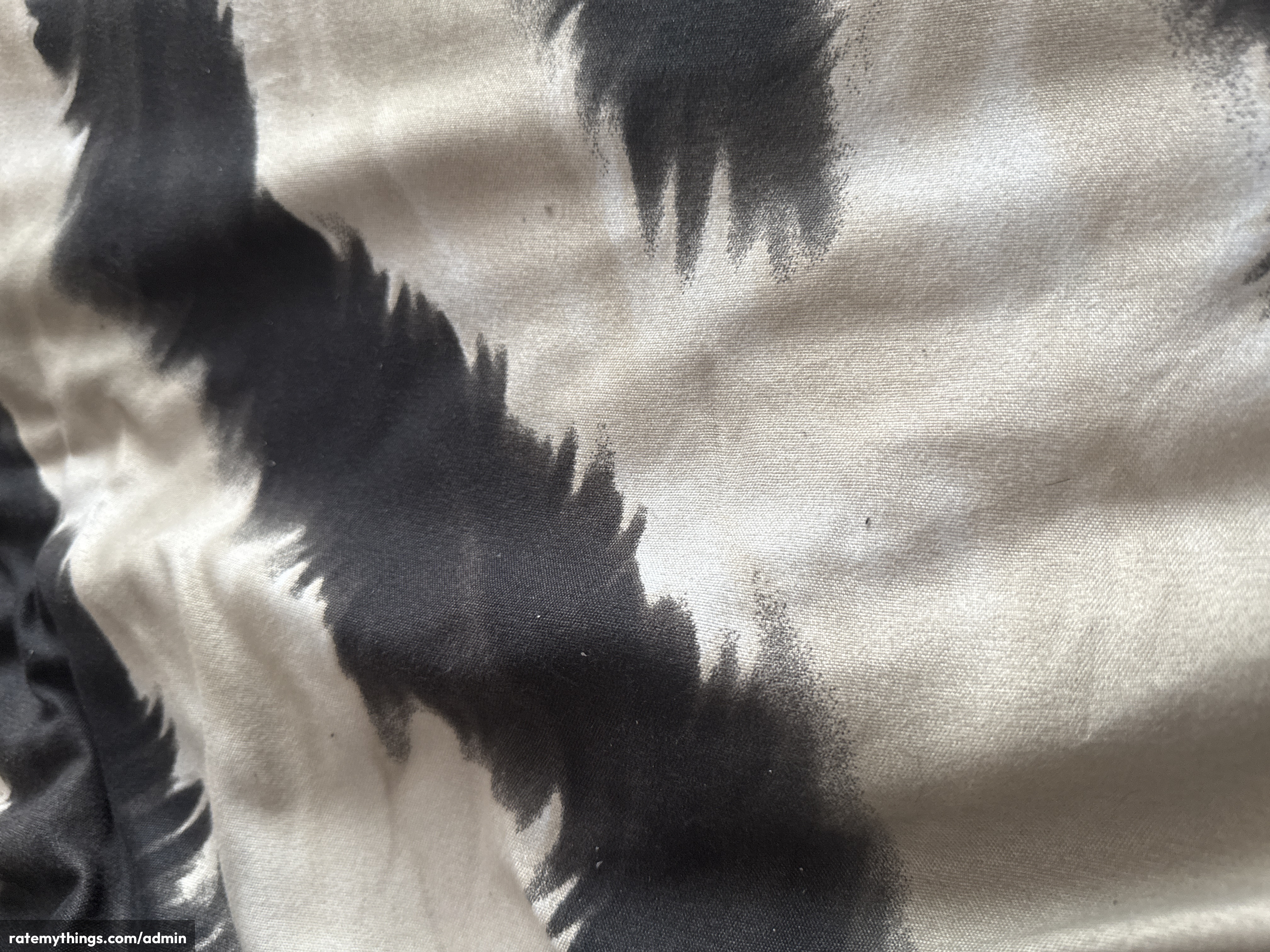 Moody Black and White Abstraction Shows Confident Brushwork