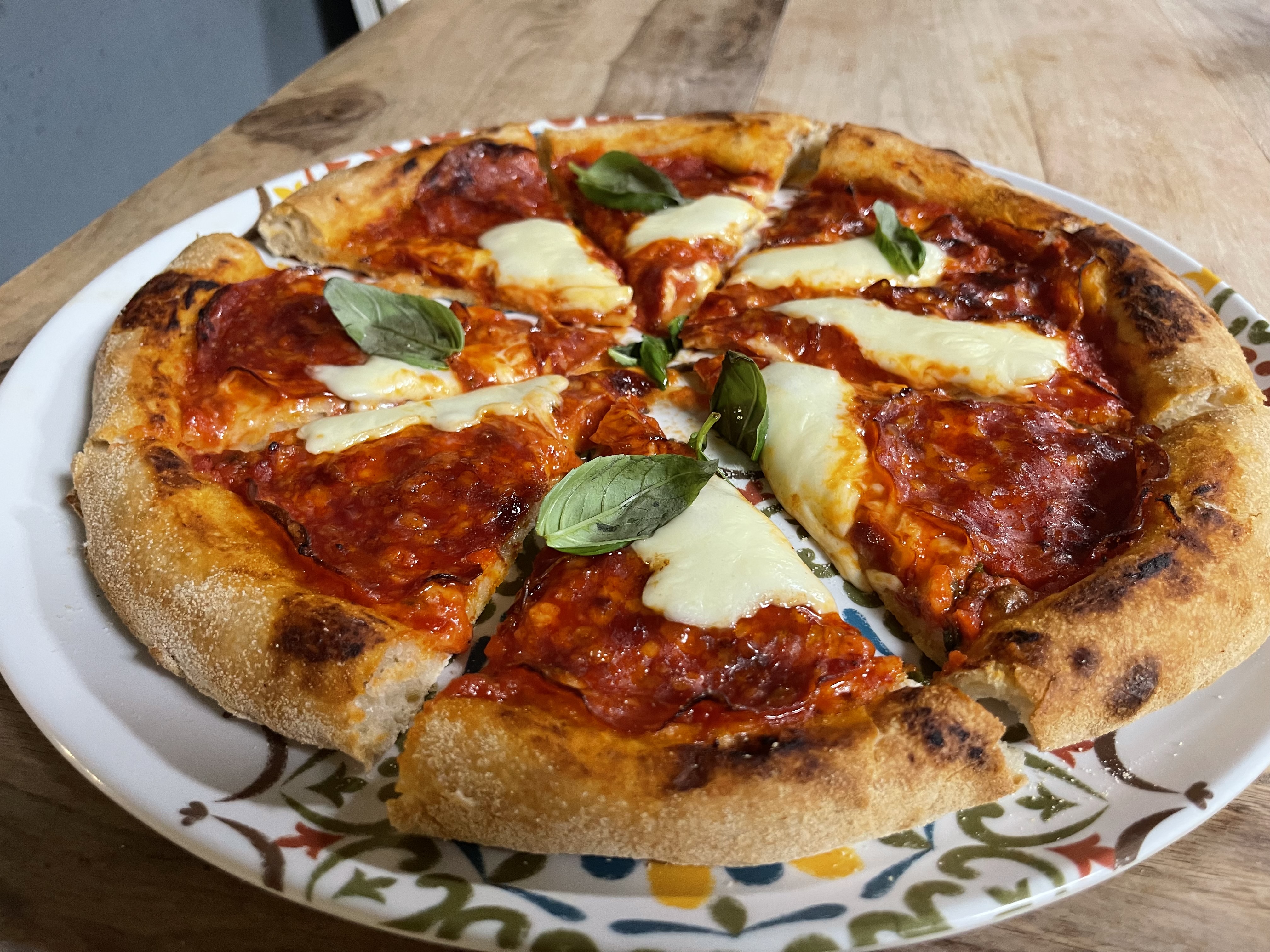 Classic Neapolitan Pizza Shows Authentic Character and Flavor