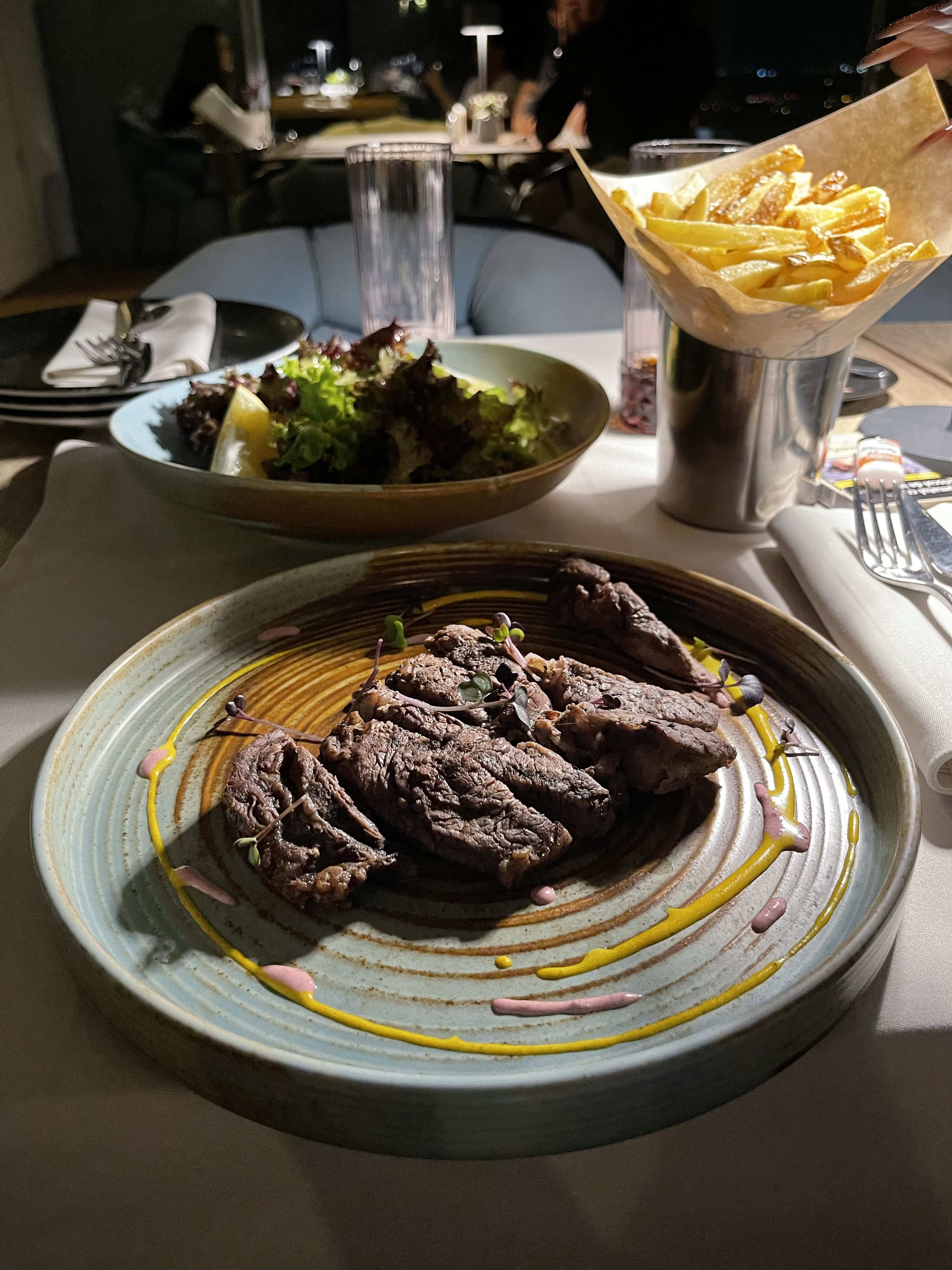 Artful Plating Held Back By Challenging Restaurant Lighting